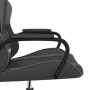 Gaming massage chair in black and gray synthetic leather by , Gaming chairs - Ref: Foro24-345537, Price: 110,64 €, Discount: %