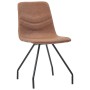 Dining chairs 4 units synthetic leather brown by , dining chairs - Ref: Foro24-281496, Price: 218,99 €, Discount: %