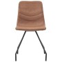 Dining chairs 4 units synthetic leather brown by , dining chairs - Ref: Foro24-281496, Price: 218,99 €, Discount: %