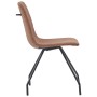 Dining chairs 4 units synthetic leather brown by , dining chairs - Ref: Foro24-281496, Price: 218,99 €, Discount: %