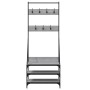 Gray Sonoma coat rack with shoe rack 70x40x184 cm by , Dresser Organizers and Bar Hangers - Ref: Foro24-837845, Price: 73,99 ...