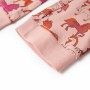 Children's long-sleeved light pink pajamas 140 by , Children's pajamas - Ref: Foro24-13758, Price: 12,90 €, Discount: %