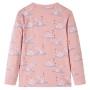 Light pink long-sleeved children's pajamas size 128 by , Children's pajamas - Ref: Foro24-14227, Price: 12,61 €, Discount: %