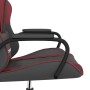 Gaming Stuhl Massage Kunstleder schwarz und rotweinrot von , Gaming-Stühle - Ref: Foro24-345540, Preis: 113,49 €, Rabatt: %