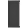 Outdoor storage cabinet in gray and black PP 65x37x85 cm by , Lockers and storage cabinets - Ref: Foro24-364199, Price: 107,7...