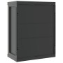 Outdoor storage cabinet in gray and black PP 65x37x85 cm by , Lockers and storage cabinets - Ref: Foro24-364199, Price: 107,7...