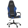 Black and blue synthetic leather gaming chair by , Gaming chairs - Ref: Foro24-3143775, Price: 113,98 €, Discount: %