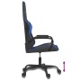 Black and blue synthetic leather gaming chair by , Gaming chairs - Ref: Foro24-3143775, Price: 113,98 €, Discount: %