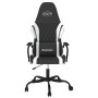 Schwarz-weißer Gaming-Stuhl aus Kunstleder von , Gaming-Stühle - Ref: Foro24-3143780, Preis: 120,36 €, Rabatt: %