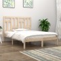 Estructura de cama madera maciza de pino 180x200 cm de , Camas y somieres - Ref: Foro24-3104558, Precio: 134,09 €, Descuento: %