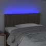 Kopfteil mit LED aus taupegrauem Stoff 90x5x78/88 cm von , Kopf- und Fußteile - Ref: Foro24-3121836, Preis: 49,88 €, Rabatt: %