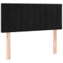 Cabecero con LED de terciopelo negro 90x5x78/88 cm de , Cabeceros y pies de cama - Ref: Foro24-3121888, Precio: 53,02 €, Desc...