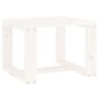 Tumbonas con mesa 2 uds madera maciza de pino blanco de , Tumbonas - Ref: Foro24-3157680, Precio: 235,80 €, Descuento: %