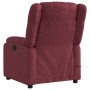 Sillón de masaje reclinable de tela color vino tinto de , Sillones - Ref: Foro24-373551, Precio: 235,99 €, Descuento: %