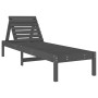 Loungers 2 units solid gray pine wood 199.5x60x74 cm by , Loungers - Ref: Foro24-825070, Price: 155,15 €, Discount: %