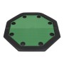 Tablero de póker plegable en 2 octogonal verde 8 jugadores de vidaXL, Mesas de juego y de póquer - Ref: Foro24-80211, Precio:...