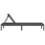 Loungers 2 units solid gray pine wood 199.5x60x74 cm by , Loungers - Ref: Foro24-825070, Price: 155,15 €, Discount: %