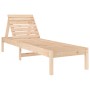 Sun loungers 2 units solid pine wood 199.5x60x74 cm by , Loungers - Ref: Foro24-825066, Price: 129,99 €, Discount: %