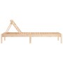 Sun loungers 2 units solid pine wood 199.5x60x74 cm by , Loungers - Ref: Foro24-825066, Price: 129,99 €, Discount: %