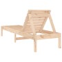 Sun loungers 2 units solid pine wood 199.5x60x74 cm by , Loungers - Ref: Foro24-825066, Price: 129,99 €, Discount: %