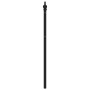 Cabecero de metal negro 75 cm de , Cabeceros y pies de cama - Ref: Foro24-373913, Precio: 20,68 €, Descuento: %