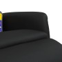 Sillón reclinable masaje con reposapiés cuero sintético negro de , Sillones - Ref: Foro24-356724, Precio: 326,99 €, Descuento: %