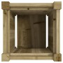 Jardinera madera maciza de pino impregnada 31x31x31 cm de , Maceteros y jardineras - Ref: Foro24-837402, Precio: 27,96 €, Des...