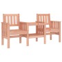 Garden bench with 2-seater table solid Douglas fir wood by , garden benches - Ref: Foro24-825154, Price: 168,46 €, Discount: %