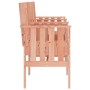 Garden bench with 2-seater table solid Douglas fir wood by , garden benches - Ref: Foro24-825154, Price: 168,46 €, Discount: %