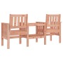 Garden bench with 2-seater table solid Douglas fir wood by , garden benches - Ref: Foro24-825154, Price: 168,46 €, Discount: %