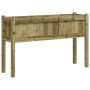 Planter with impregnated pine wood legs 110x31x70 cm by , Pots and planters - Ref: Foro24-837572, Price: 71,14 €, Discount: %