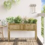 Planter with impregnated pine wood legs 110x31x70 cm by , Pots and planters - Ref: Foro24-837572, Price: 71,14 €, Discount: %