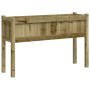 Planter with impregnated pine wood legs 110x31x70 cm by , Pots and planters - Ref: Foro24-837572, Price: 71,14 €, Discount: %