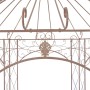 Antique brown garden pergola 3 m iron by vidaXL, Tents and gazebos - Ref: Foro24-45438, Price: 563,33 €, Discount: %