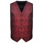 Men's wedding accessories burgundy cashmere vest size 54 by , Suits - Ref: Foro24-130846, Price: 27,04 €, Discount: %