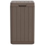 Cubo de basura de exterior PP marrón 38x38x65 cm de , Cubos de la basura y papeleras - Ref: Foro24-364226, Precio: 121,19 €, ...