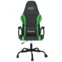 Black and green synthetic leather gaming chair by , Gaming chairs - Ref: Foro24-3143778, Price: 110,99 €, Discount: %