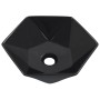 Lavabo 41x36,5x12 cm cerámica negro de vidaXL, Lavabos - Ref: Foro24-143914, Precio: 70,91 €, Descuento: %