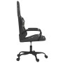 Silla gaming cuero sintético negro y camuflaje de , Sillones para videojuegos - Ref: Foro24-3143786, Precio: 119,64 €, Descue...