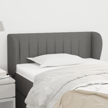 Dark gray fabric headboard 83x23x78/88 cm by , Headboards and footboards - Ref: Foro24-3117357, Price: 49,99 €, Discount: %