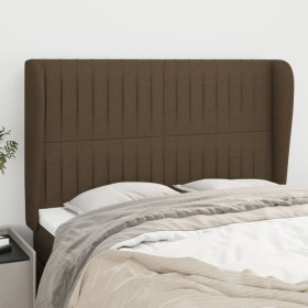 Headboard with light gray fabric ears 147x23x118/128 cm by , Headboards and footboards - Ref: Foro24-3118195, Price: 123,99 €...