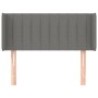 Dark gray fabric headboard 83x16x78/88 cm by , Headboards and footboards - Ref: Foro24-3118981, Price: 56,58 €, Discount: %