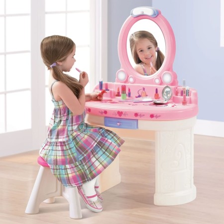 Step2 Fantasy Vanity Toy Dressing Table by Step2, Toys of professions and roles - Ref: Foro24-441716, Price: 173,48 €, Discou...