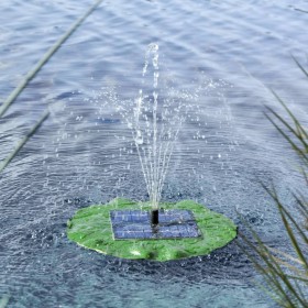 HI Solar Lotus Leaf Fountain Floating Pump by HI, Outdoor lighting - Ref: Foro24-423903, Price: 29,22 €, Discount: %