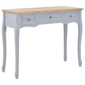 Dressing table console table with 3 gray drawers by vidaXL, Side tables - Ref: Foro24-280045, Price: 161,99 €, Discount: %