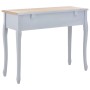 Dressing table console table with 3 gray drawers by vidaXL, Side tables - Ref: Foro24-280045, Price: 161,84 €, Discount: %