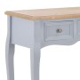 Dressing table console table with 3 gray drawers by vidaXL, Side tables - Ref: Foro24-280045, Price: 161,84 €, Discount: %