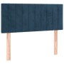 Box spring bed with dark blue velvet mattress 90x200 cm by , Beds and slatted bases - Ref: Foro24-3141405, Price: 297,77 €, D...