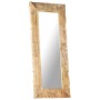 Solid mango wood mirror 110x50 cm by , Mirrors - Ref: Foro24-321637, Price: 107,09 €, Discount: %