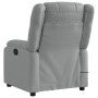 Sillón reclinable de masaje de tela gris claro de , Sillones - Ref: Foro24-373548, Precio: 251,64 €, Descuento: %